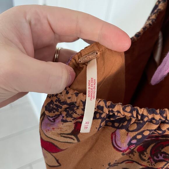 Free People Indio Sun Jumpsuit in Golden Combo - Picture 8 of 11